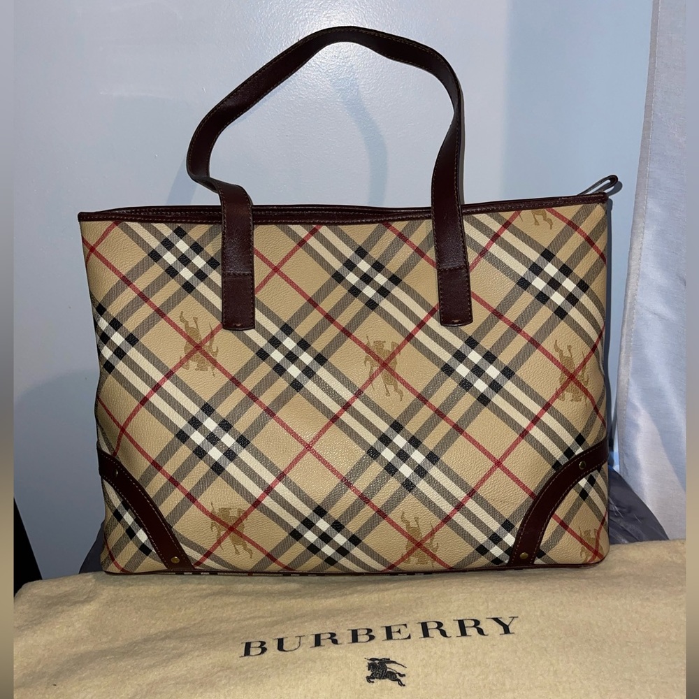 Authentic Burberry Tote